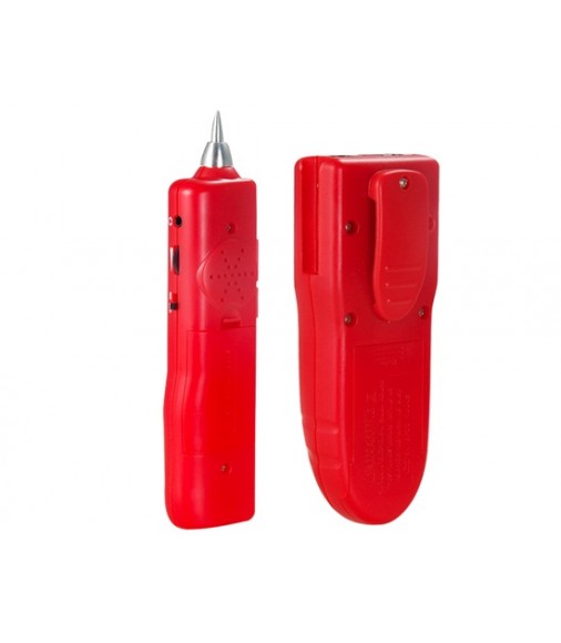 Probe Kit Multifunctional Wire Tracker Network Cable Tester (Red)