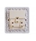 81053U Universal USB Wall Socket (White)