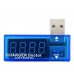 USB Mini Charger Doctor Current Test Tool Voltage Test Tool Amp Volt Reader (Blue)