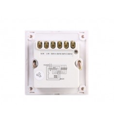FK924A Digital Wireless 4 Lights Remote Control Switch (White)