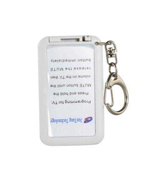 Mini Key Ring Remote Control for TV Set (Gray)