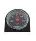 Compass Ball and Thermometer (Black)