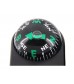 Compass Ball and Thermometer (Black)