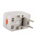 Global Travel Adapter Adaptor (White)