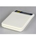 3KG 0.5g Accuracy Home Use Digital Scale (White)