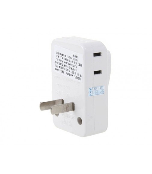 KK-121 AC 220V Remote Control Socket (White)