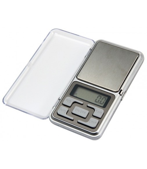 0.1-500g Jewelry Electronic Pocket Scale (Silver)