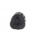 Universal Travel Power Plug Adapter (Black)