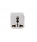 Italian Plug Adapter Adaptor (White)