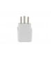 Swiss Plug Adapter Adaptor (White)