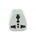 Universal Outlet Power Adapter Australian Plug (Silver)