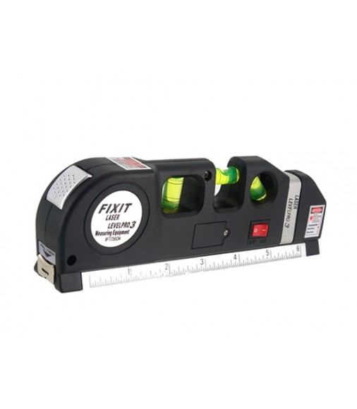 LV-03 Level Pro 3 Laser Measuring Meter/Ruler (Black)