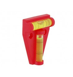 Dual Double Axis Spirit Level Gradienter Camera Hot Shoe (Red)