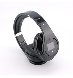 BQ968 Multifunction Bluetooth 3.0 Over Ear Headphone with LCD Screen for Smart Phones/PC