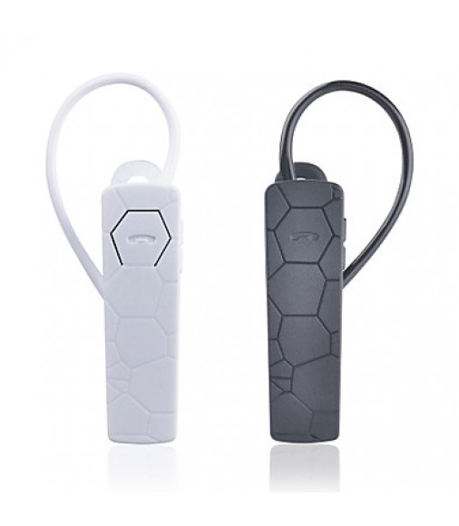 Fashion Bluetooth V4.0 Headset EarHook Style Stereo Earphone with Mic for CellPhone Tablet PC