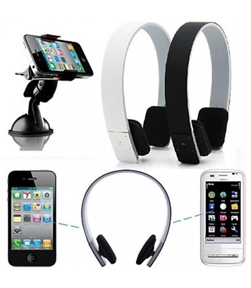 Stereo Wireless Bluetooth Headphone Earphone Headset for 6/6plus/5/5S/4/4S