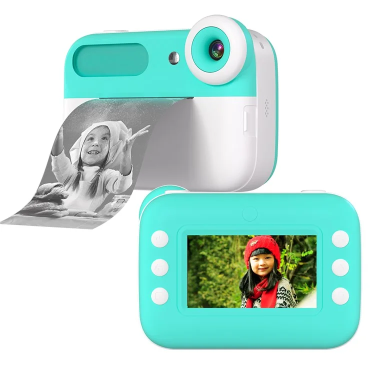 Q7 3.0-inch Screen Kids HD Instant Camera Photo Thermal Printer - Blue