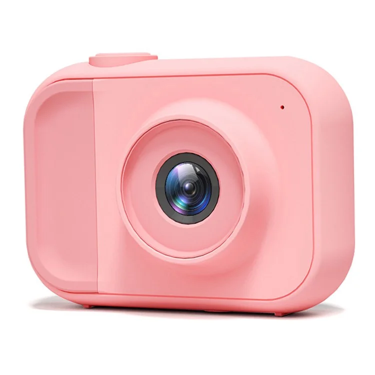 RICO-C Kids Camera 2.0 inch Children Digital Rechargeable Cameras Toddler Toy Video Recorder - Pink