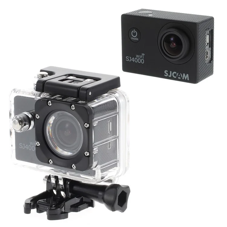 SJCAM SJ4000 12MP 1080P Full HD 2-inch Waterproof Sports DV Camera WiFi - Black